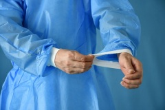 SMS 45 GSM Medical Back-open Isolation Gown Above Level 3