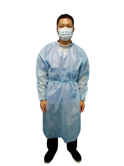SF 35 GSM Medical Back-open Isolation Gown Above Level 2