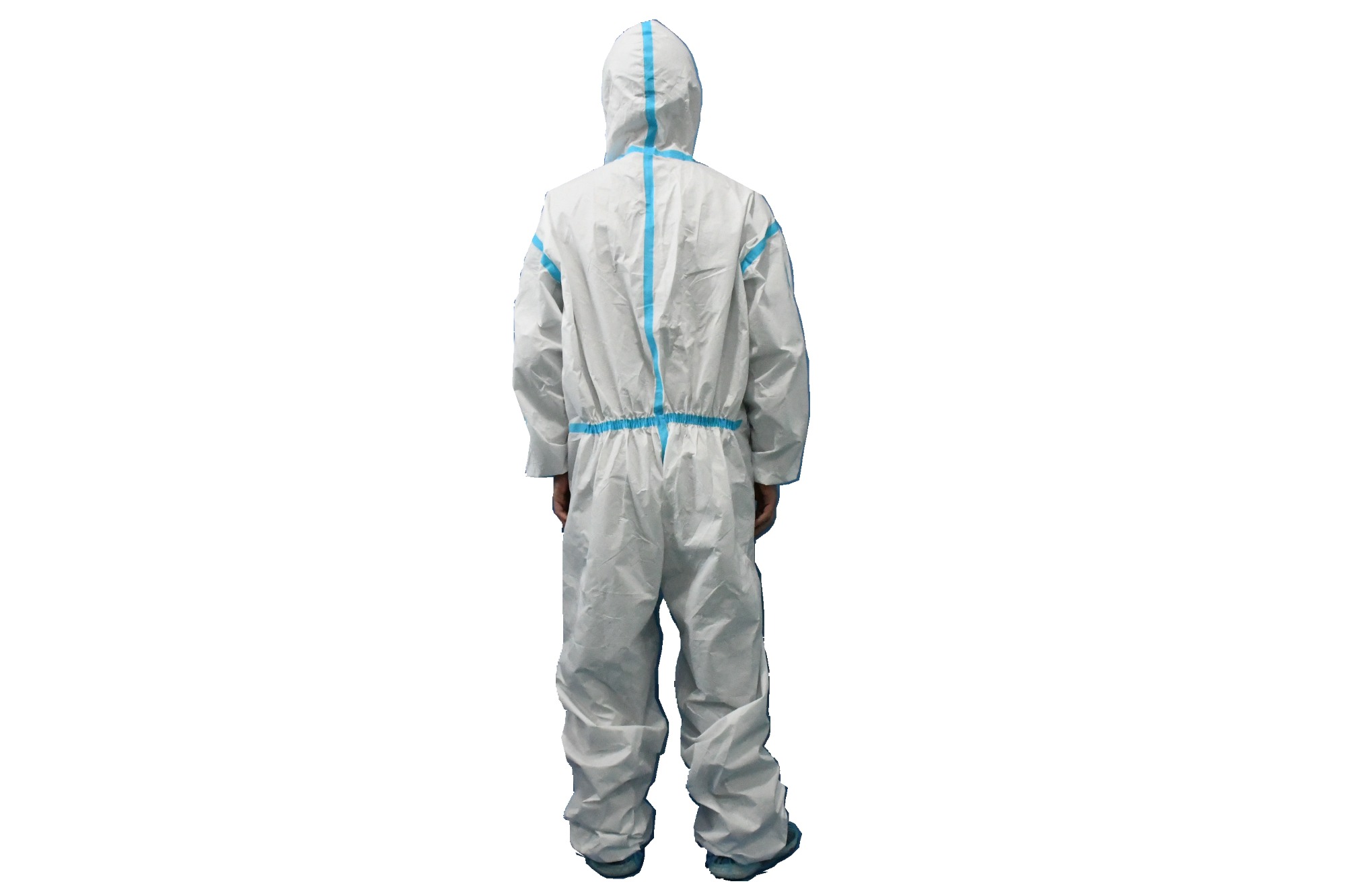 SF 65 GSM Medical Disposable Isolation Coverall With Sealing Strip