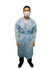 SF 35 GSM Medical Back-open Isolation Gown