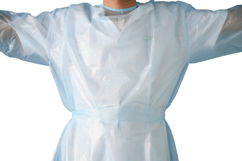 SF 35 GSM Medical Back-open Isolation Gown