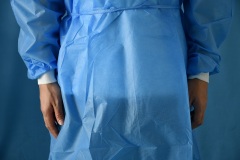 SMS 45 GSM Medical Back-open Isolation Gown Above Level 2