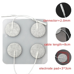 Electrode Pad Lead Wires Cable For Body Therapeutic apparatus Low Medium Frequency Electrotherapy Therapeutic Apparatus Cable