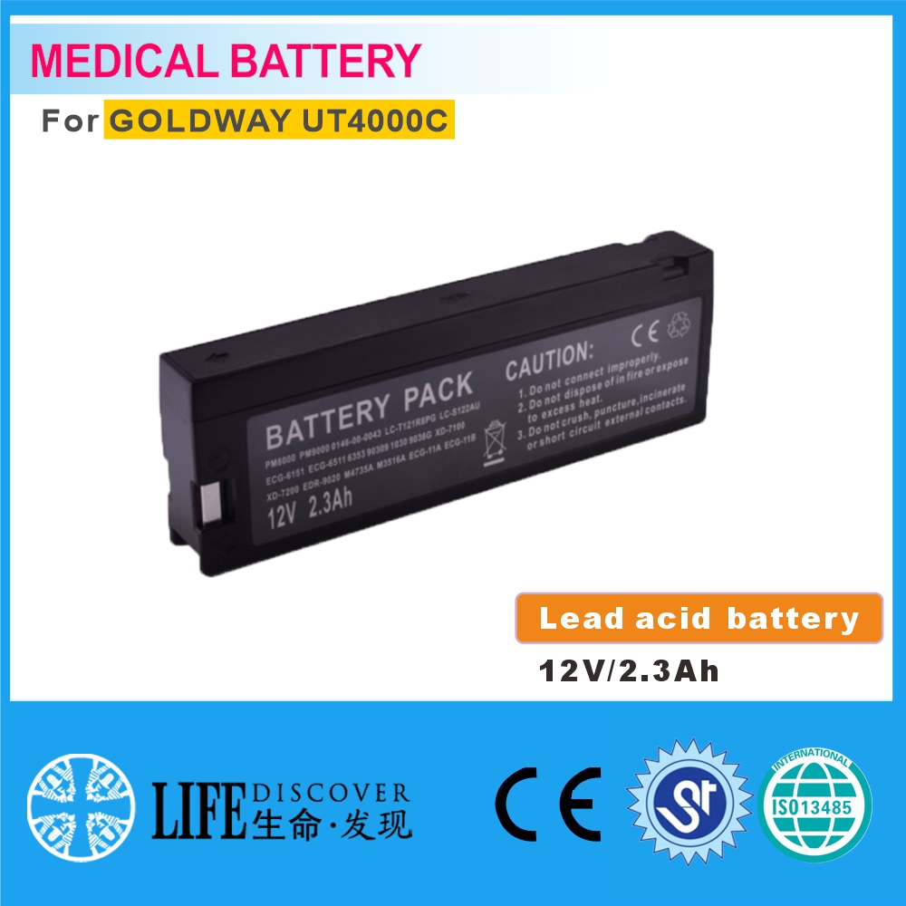 Lead-acid battery 12V 2.3AH GOLDWAY UT4000C patient monitor