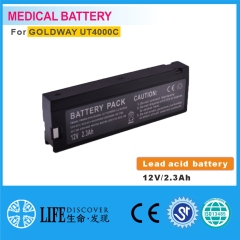 Lead-acid battery 12V 2.3AH GOLDWAY UT4000C patient monitor