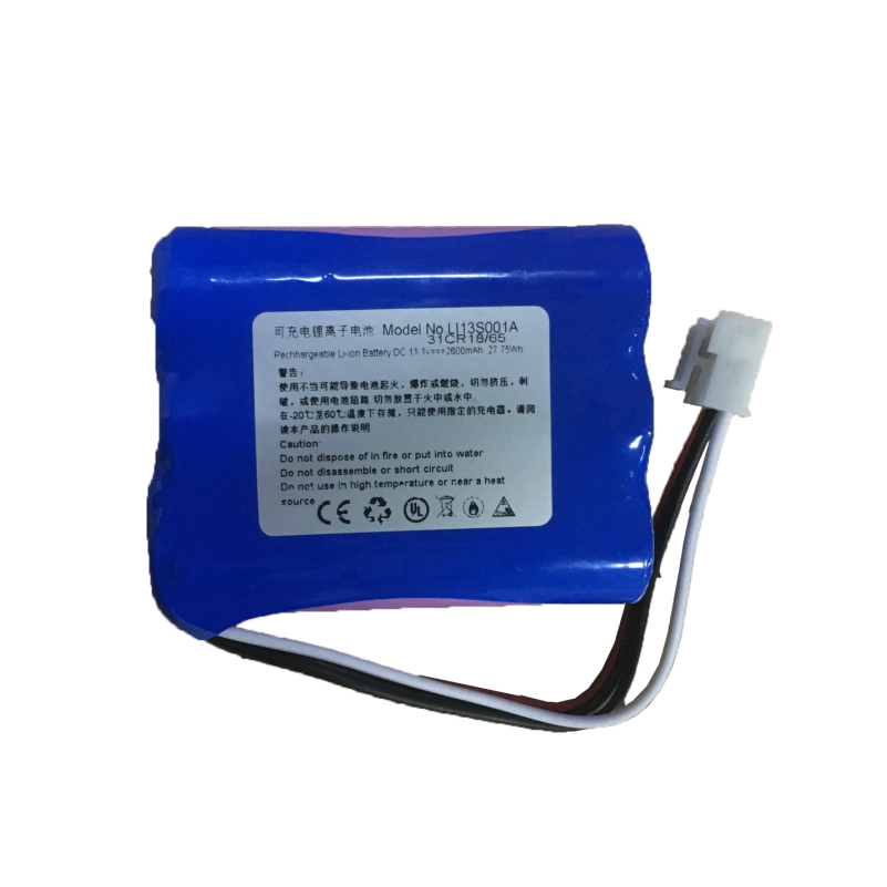 Lithium-ion battery 11.1V 2600mAh MINDRAY LI13S001A 3ICR18/65,BeneHeart R3 R3A uMEC10 patient monitor
