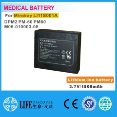 Lithium-ion battery 3.7v 1800mAh MINDRAY DPM2 PM-60 PM60 LI11S001A M05-010003-08 patient monitor