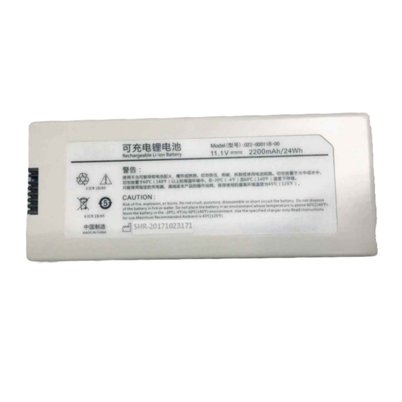 Lithium-ion battery 11.1V 2200mAh/24wh Coman 022-000108-00 NC10 NC8A NC10A NC12A patient monitor