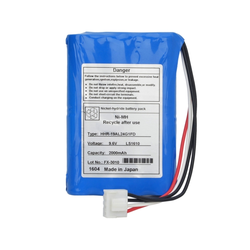 NI-MH battery V9.6 2000mAh Fukuda FCP-3155 FCP-3166 FCP-3201 FCP-3255 FCP-3610        EKG machine
