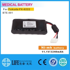 11.1V 3240mAh Fukuda FX-8222 BTE-001 EKG machine