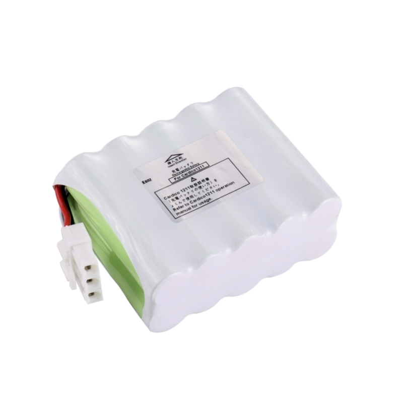 NI-MH battery 12V 3800mAh Kenz Cardico 1211,HHR-38AF25G1 EKG machine