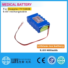 Lithium-ion battery 9.6V 400mAh Doppler TY188IB 9.6V rechargeable