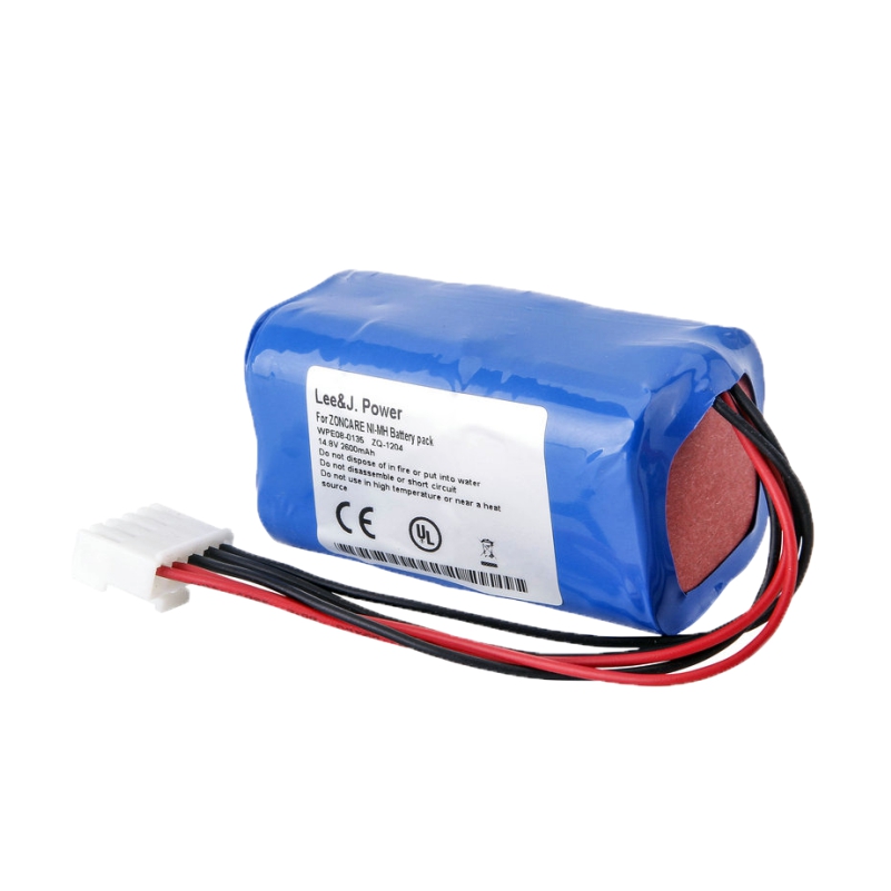Lithium-ion battery 14.8V 2200mAh/2600mAh Zoncare WPF01-0813 ZQ-1204 WPE08-0135 ,ZQ-1206 EKG machine