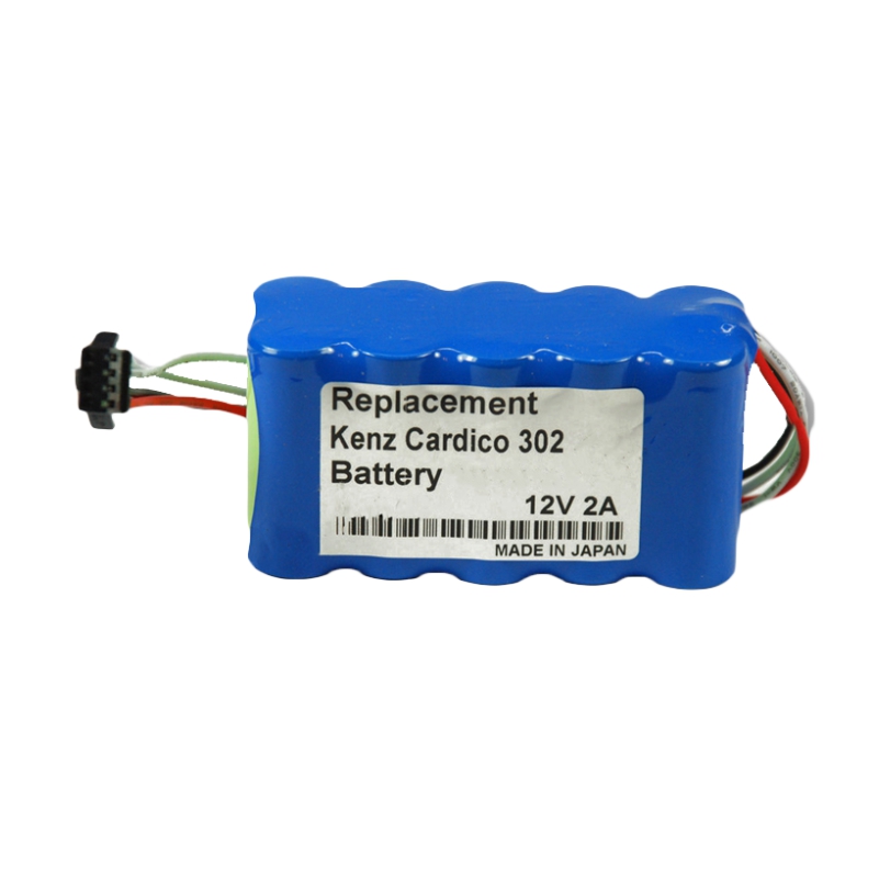 NI-MH battery 12V 2A Kenz Cardico 302,HHR-20AF25G1 EKG machine