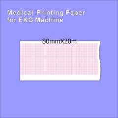 Medical thermal paper 80mm*20m For patient monitor no sheet Edan SE-3 5rolling pack