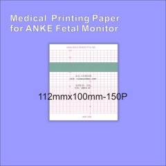 Medical thermal paper112mm*100mm-150P For Fetal Monitor Anke ASF-020BS 5 books packing