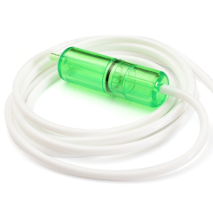 Silicone High-Flow Oxygen Nasal Cannula Oxygen Tube with Water Collector Standard Connector Straw Lightweight Tubing