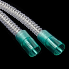 Disposable Clear Medical Breathing Circuit with Water Trap High Temperature Sterilization Corrugated Tube Gel Threaded Pipe