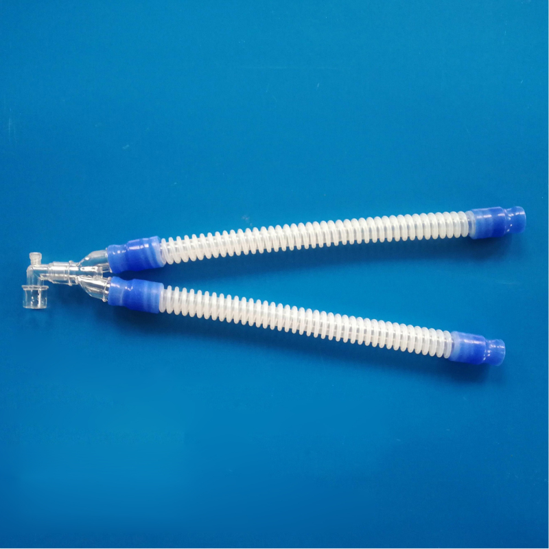 Reusable Corrugated Tube, Anesthesia Breathing Machine Circuit Tube, Silica Gel Threaded Pipe Circuits Equipment