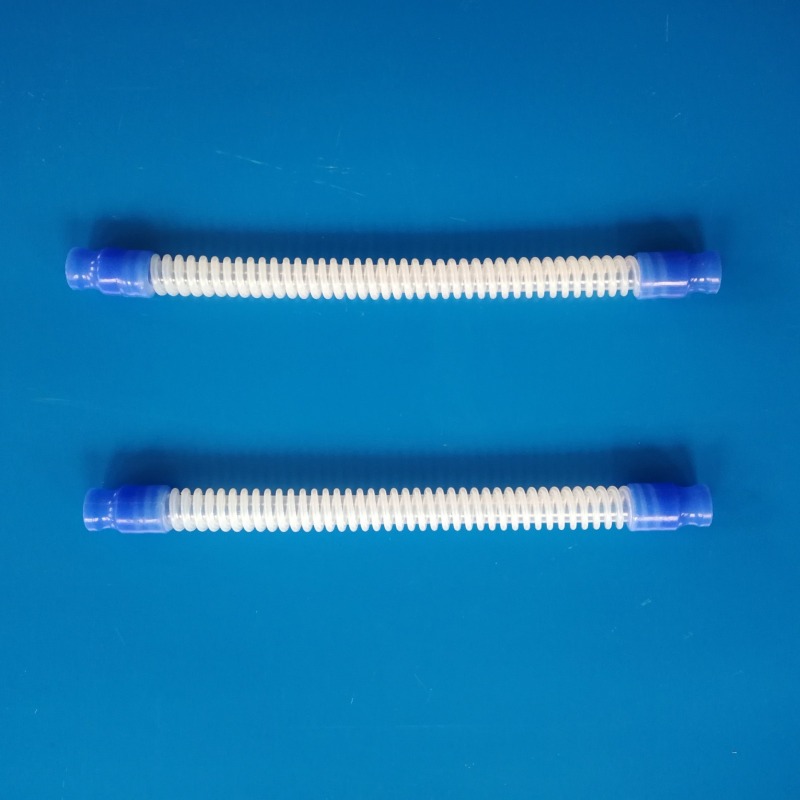 Reusable Corrugated Tube, Anesthesia Breathing Machine Circuit Tube, Silica Gel Threaded Pipe Circuits Equipment