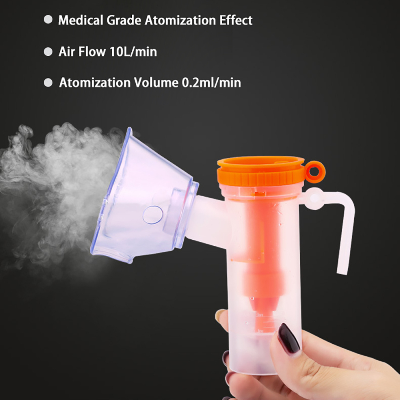 Household Jet Nebulizers & Atomizatio Machine, Portable Stopping Coughing, with Mouthpiece and Mask