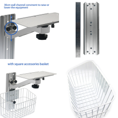 Medical Wall mount Stand/monitor mount S-arm wall bracket Stents Aluminium Wall Mounted Bracket For IMEC IPM Patient Monitorket