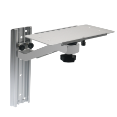 Fix-plate S-arm wall mount stand Aluminum alloy wall mount bracket with adjustable angle bracket for patient monitor vital signs monitor