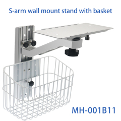 Medical Wall mount Stand/monitor mount S-arm wall bracket Stents Aluminium Wall Mounted Bracket For IMEC IPM Patient Monitorket