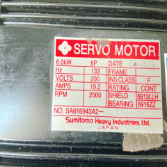 SA616943A2 Servo motor 6.0kw