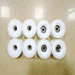 Safety door pulley for shibaura machine