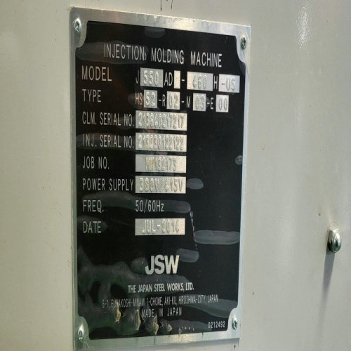 J550AD-460H-US JSW Machine