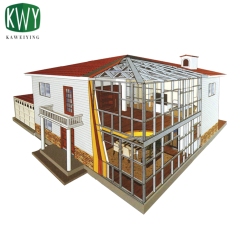 Light Steel Structure Villa Prefab House