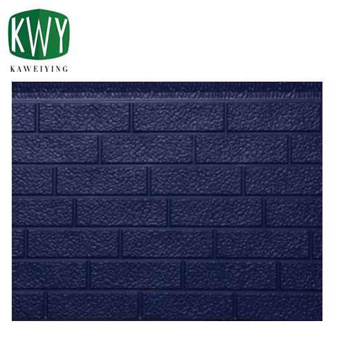 Deep Blue PU Sandwich Wall Panel