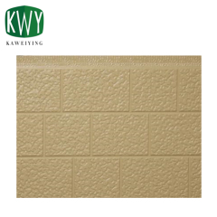 Desert Yellow PU Sandwich Wall Panel