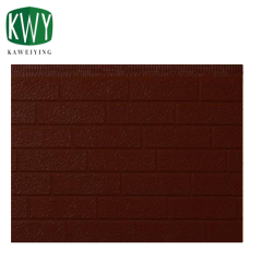 Brick Red PU Sandwich Wall Panel