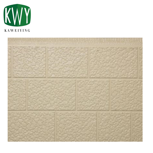 Beige PU Sandwich Wall Panel