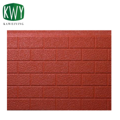 Reticulated Red PU Sandwich Wall Panel