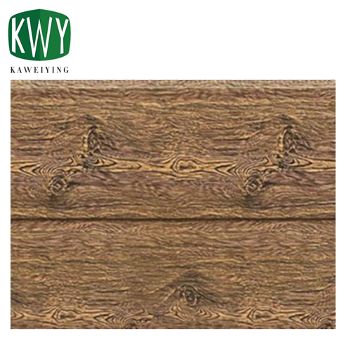 Yellow Chicken-Wing Wood Inclined Groove Wood Grain PU Sandwich Wall Panel