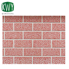 Angel White Roll Reticulated Red PU Sandwich Wall Panel