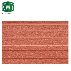 Brick Red Rough-Grained Brick PU Sandwich Wall Panel