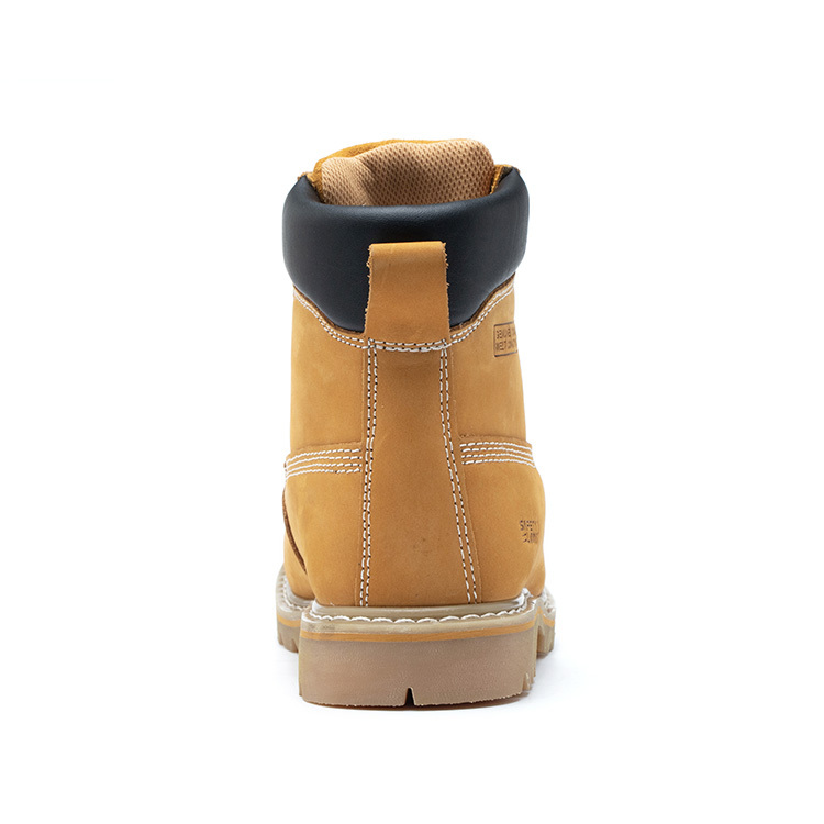 Goodyear Welt Construction Rubber Outsole Men Safety Shoes