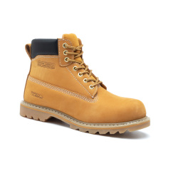 Goodyear Welt Construction Rubber Outsole Men Safety Shoes