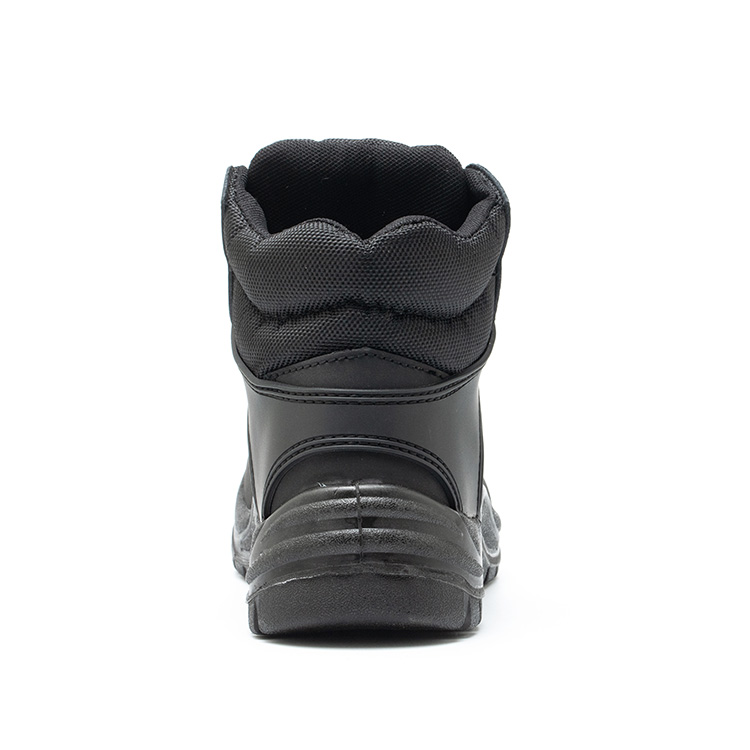 Men Nubuck Leather PU Outsole Safety Shoes