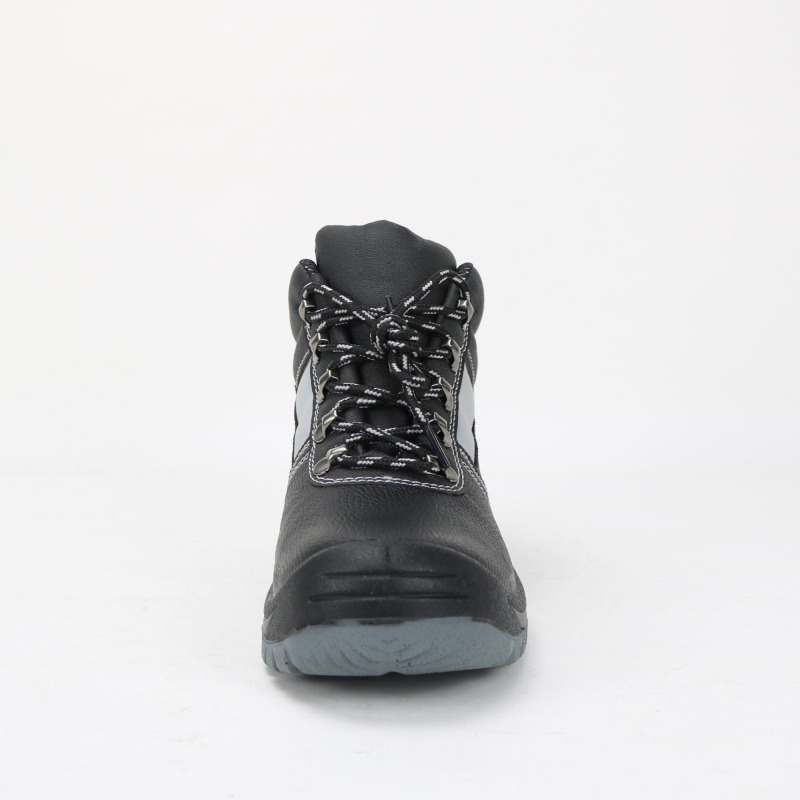 Hot Sale Classic Design Genuine Leather Breathable Construction Work Protective Safety Shoes