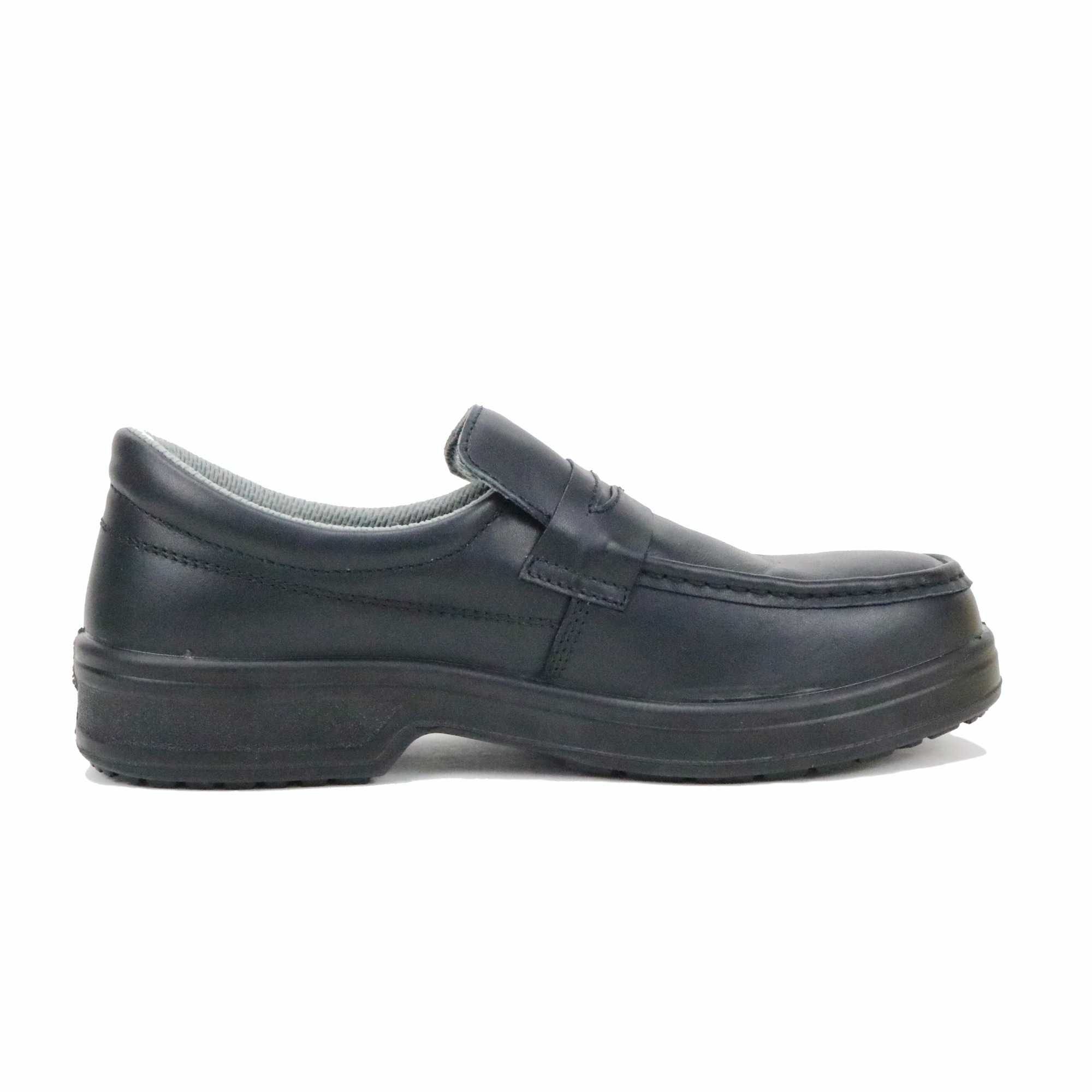 Non Lace Elegant Decent Design Geniune Leather Official Use Safety Shoes
