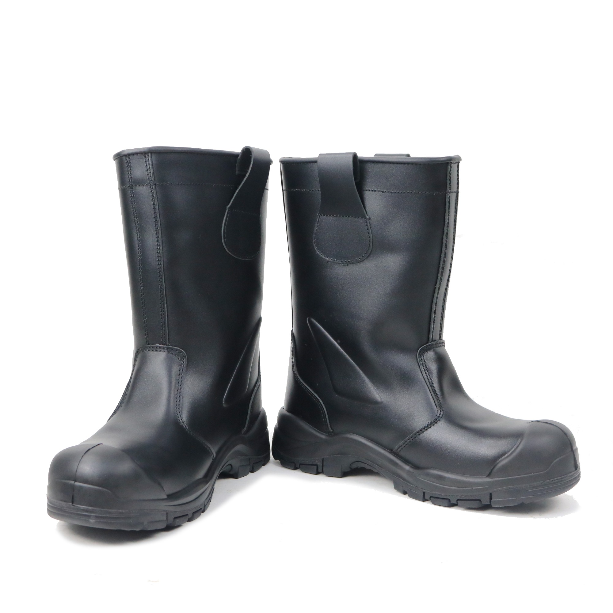 High Cut Cow Leather Safety Boots