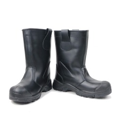 High Cut Cow Leather Safety Boots