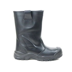 High Cut Cow Leather Safety Boots
