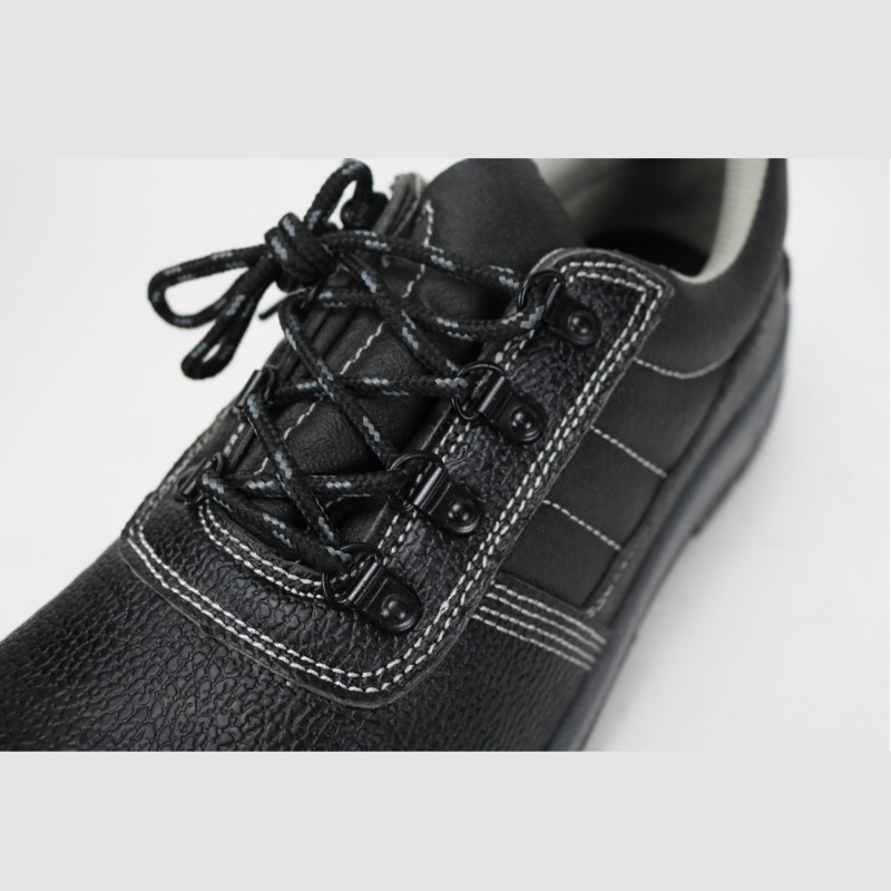 Low Cut Black Construction Safety Shoes