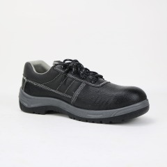Low Cut Black Construction Safety Shoes